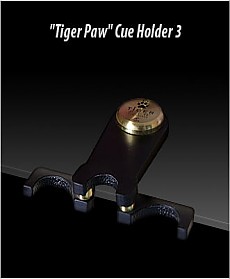 TIGER PAW Cue Holder (holds 3 Cues)