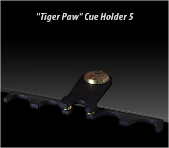 TIGER PAW Cue Holder (holds 5 cues)