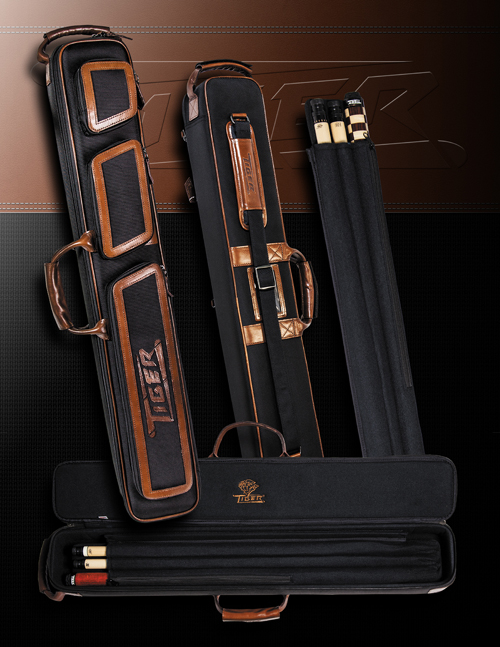 Tiger Cue Case 2 X 4 (Leather & Nylon)