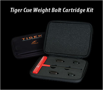 Tiger Cue Weight Bolt Cartridge Kit